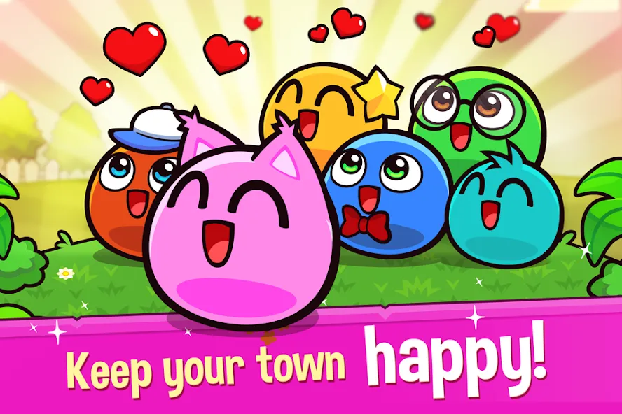 Скачать взлом My Boo Town: City Builder Game (Май Бу Таун)  [МОД Unlocked] — последняя версия apk на Андроид screen 4