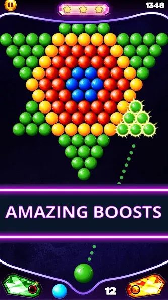 Взлом Bubble Shooter Classic (Бабл Шутер Классик)  [МОД Unlimited Money] — последняя версия apk на Андроид screen 1