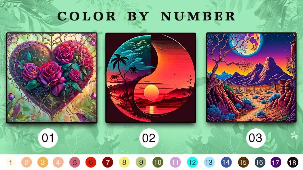 Взломанная Color Master — Color by Number (Колор Мастер Про)  [МОД Unlocked] — стабильная версия apk на Андроид screen 2