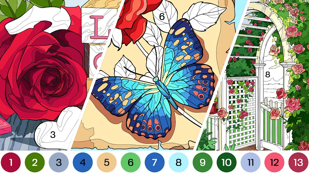 Взлом Tap Color Pro: Color By Number (Тап Колор Про)  [МОД Бесконечные монеты] — стабильная версия apk на Андроид screen 2