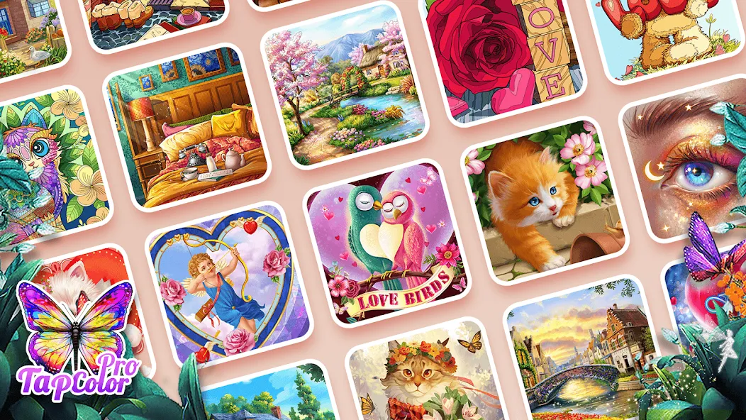 Взлом Tap Color Pro: Color By Number (Тап Колор Про)  [МОД Бесконечные монеты] — стабильная версия apk на Андроид screen 3