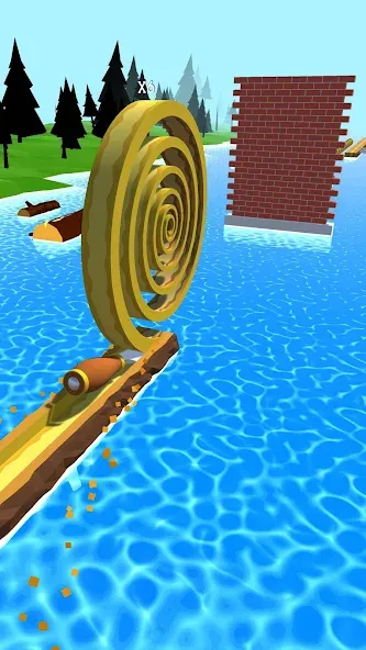 Скачать взлом Spiral Roll (пирал Ролл)  [МОД Бесконечные деньги] — последняя версия apk на Андроид screen 3