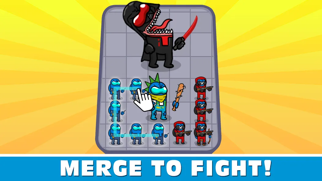 Скачать взлом Merge Imposter (Мерж Импостер)  [МОД Все открыто] — стабильная версия apk на Андроид screen 4