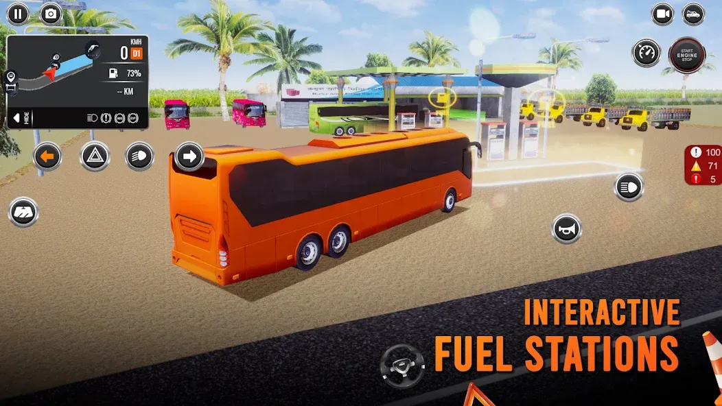 Взломанная Bus Simulator Bangladesh (Бус Симулятор Бангладеш)  [МОД Бесконечные монеты] — полная версия apk на Андроид screen 5