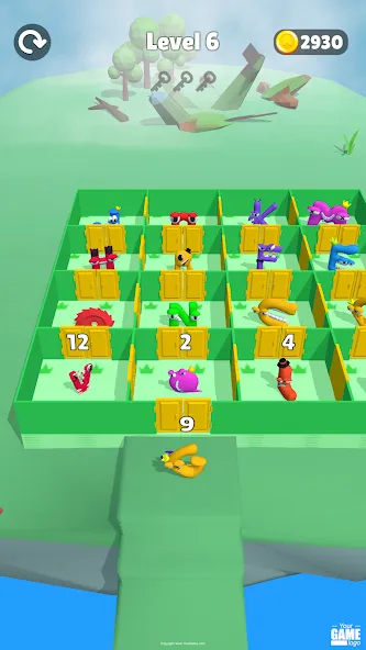Взломанная Alphabet Battle: Room Maze (Алфавит батл)  [МОД Unlimited Money] — последняя версия apk на Андроид screen 5