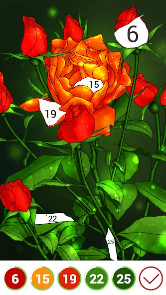 Взломанная Hola Color—Coloring by Number (ола калор)  [МОД Mega Pack] — последняя версия apk на Андроид screen 4