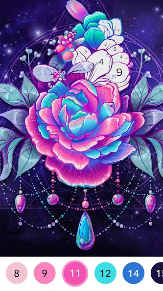 Взломанная Colorscapes® — Color by Number  [МОД Mega Pack] — полная версия apk на Андроид screen 4