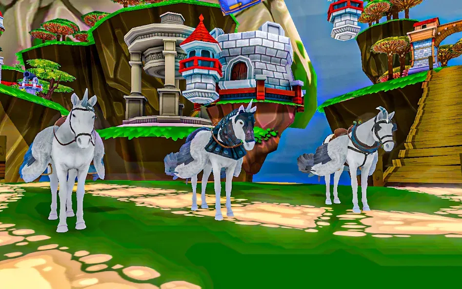 Скачать взломанную The Flying Horse: Unicorn (Зе Флайинг Хорс)  [МОД Бесконечные монеты] — полная версия apk на Андроид screen 4