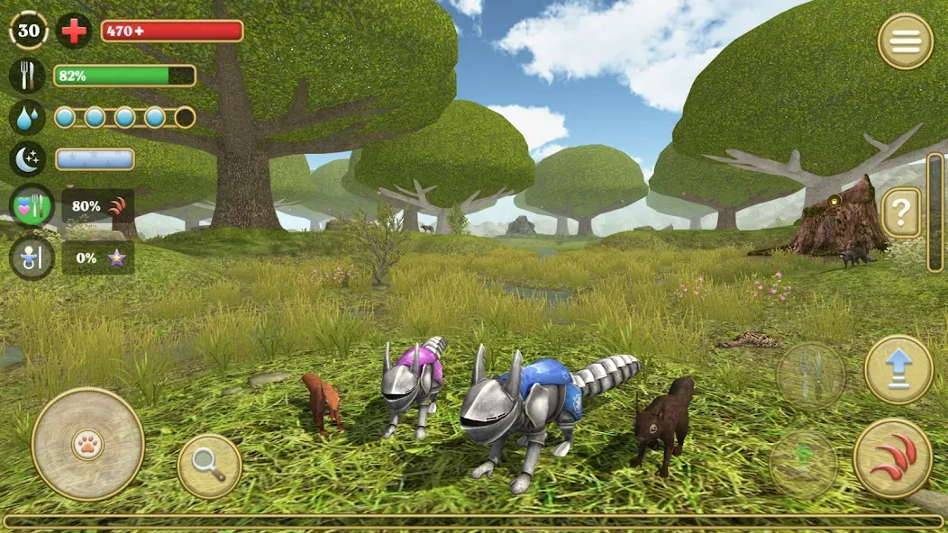 Скачать взломанную Squirrel Simulator 2 : Online  [МОД Mega Pack] — стабильная версия apk на Андроид screen 5
