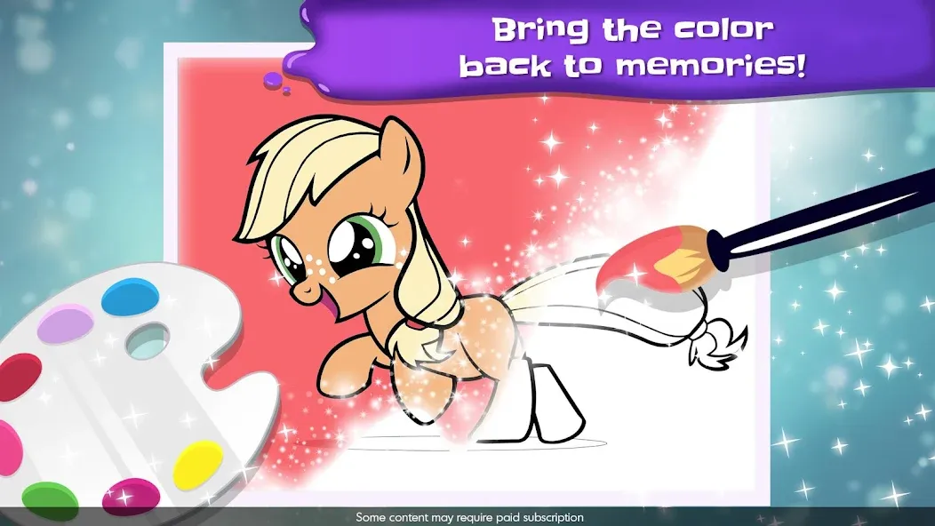 Взлом My Little Pony Color By Magic (Май Литл Пони)  [МОД Много денег] — стабильная версия apk на Андроид screen 2