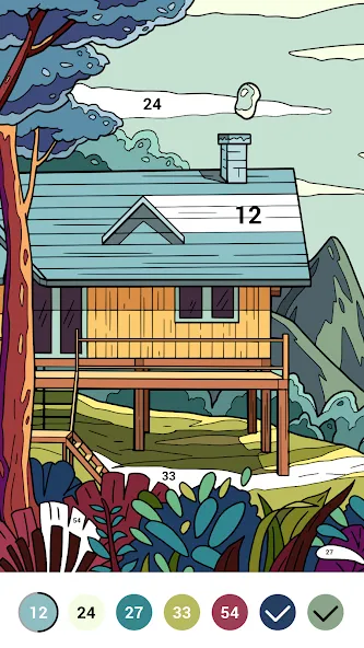 Взломанная Casual Color — Color by Number  [МОД Бесконечные деньги] — последняя версия apk на Андроид screen 3