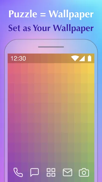 Скачать взломанную Color Puzzle:Offline Hue Games  [МОД Unlimited Money] — стабильная версия apk на Андроид screen 3