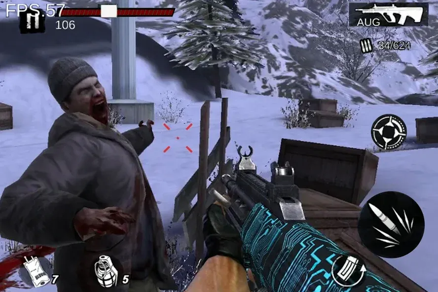 Скачать взломанную Zombie Frontier 4: Shooting 3D (Зомби Фронт 4)  [МОД Бесконечные деньги] — полная версия apk на Андроид screen 5