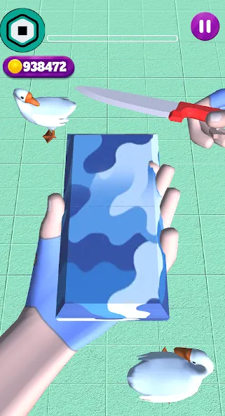 Скачать взломанную Robux Slice Soap (Робакс Слайс Соап)  [МОД Бесконечные деньги] — последняя версия apk на Андроид screen 4