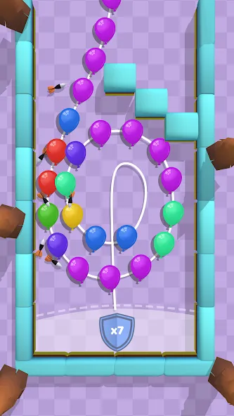 Взломанная Balloon Fever (Балун Фивер)  [МОД Много монет] — стабильная версия apk на Андроид screen 1
