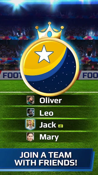 Скачать взлом Football Rivals: Soccer Game (Футбольные соперники)  [МОД Все открыто] — последняя версия apk на Андроид screen 2