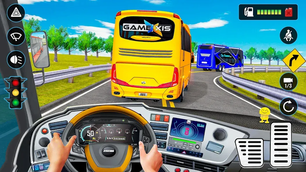 Взломанная Real Bus Simulator: WW BusTour (Риал Бас Симулятор)  [МОД Меню] — полная версия apk на Андроид screen 3