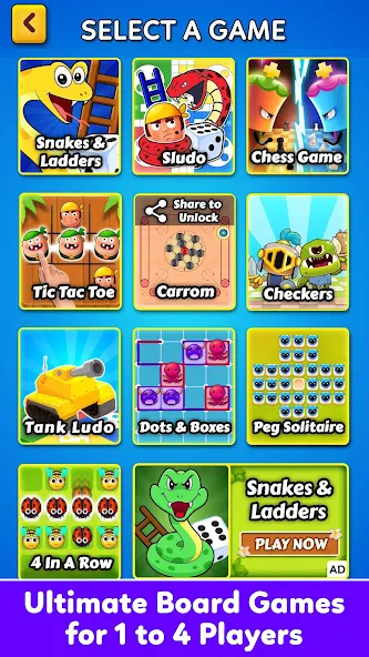 Скачать взломанную Family Board Games Offline  [МОД Меню] — последняя версия apk на Андроид screen 1