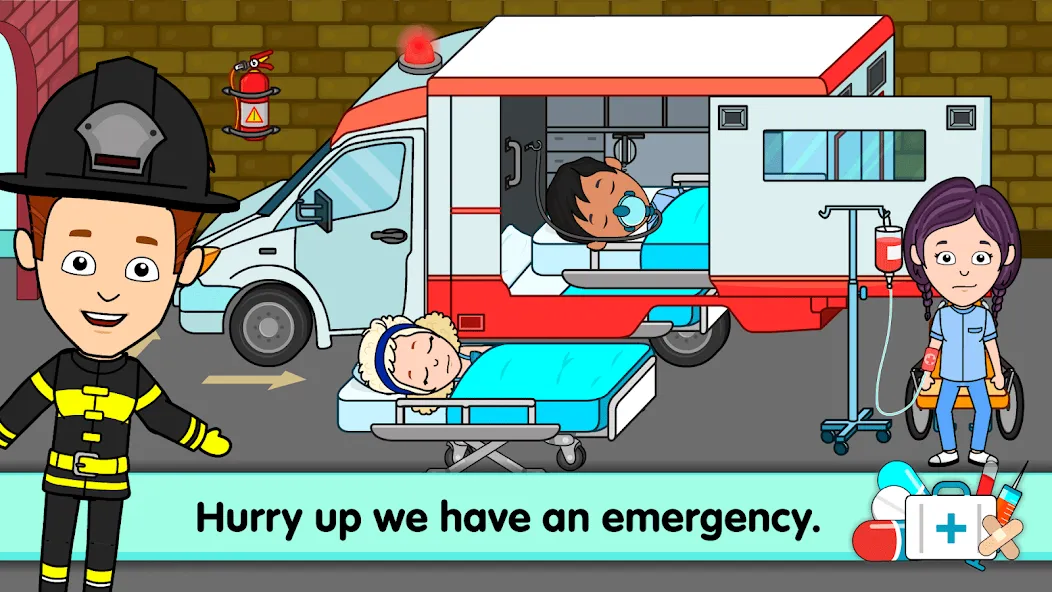 Взлом My Hospital Town Doctor Games  [МОД Бесконечные деньги] — полная версия apk на Андроид screen 1