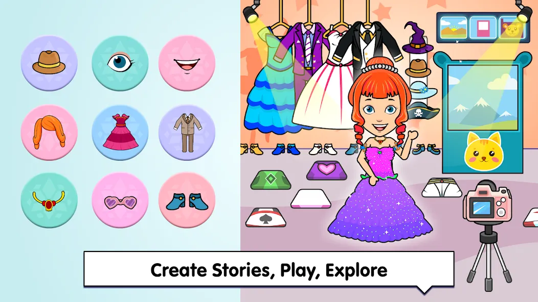Скачать взлом Tizi Town — My World  [МОД Бесконечные деньги] — полная версия apk на Андроид screen 2