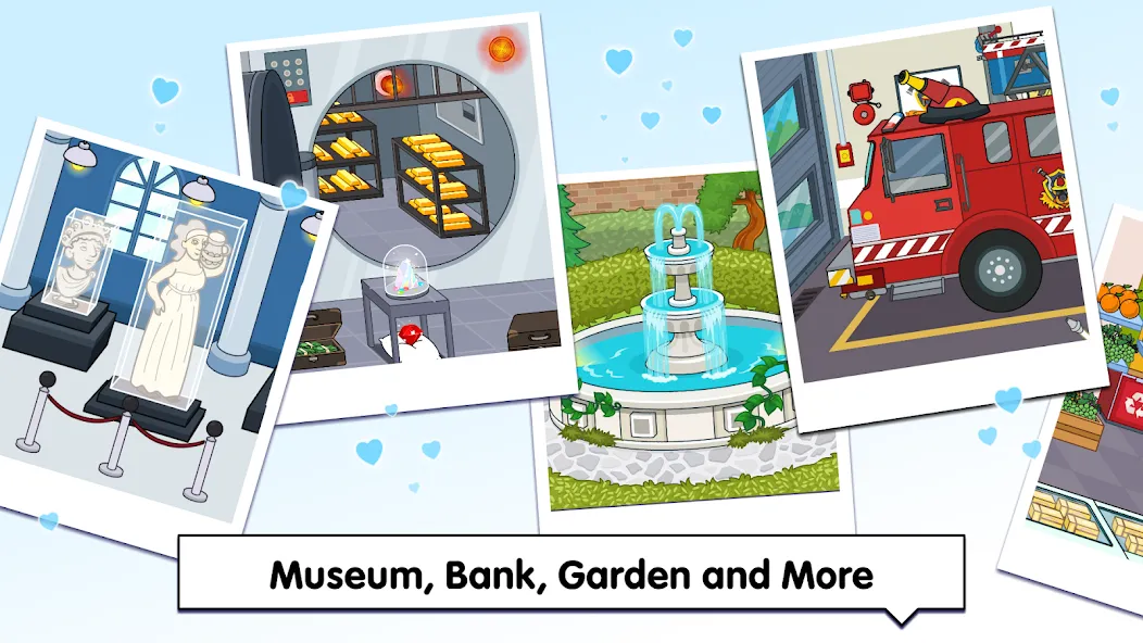 Скачать взлом Tizi Town — My World  [МОД Бесконечные деньги] — полная версия apk на Андроид screen 4
