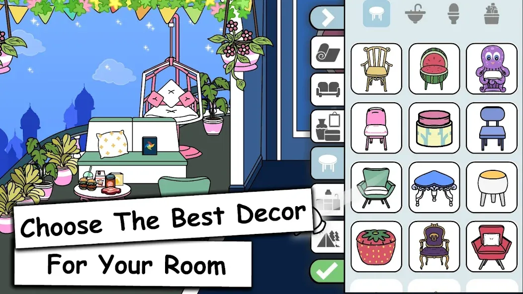 Скачать взлом Tizi Town: My Princess Games  [МОД Бесконечные монеты] — стабильная версия apk на Андроид screen 2