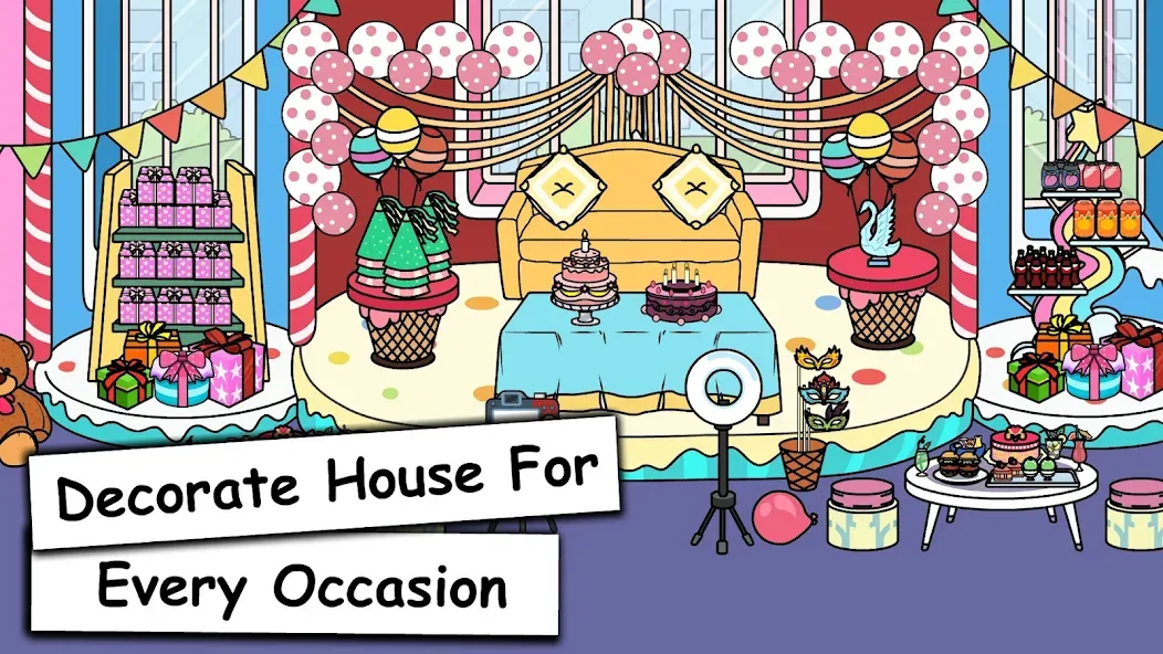 Скачать взлом Tizi Town: My Princess Games  [МОД Бесконечные монеты] — стабильная версия apk на Андроид screen 5