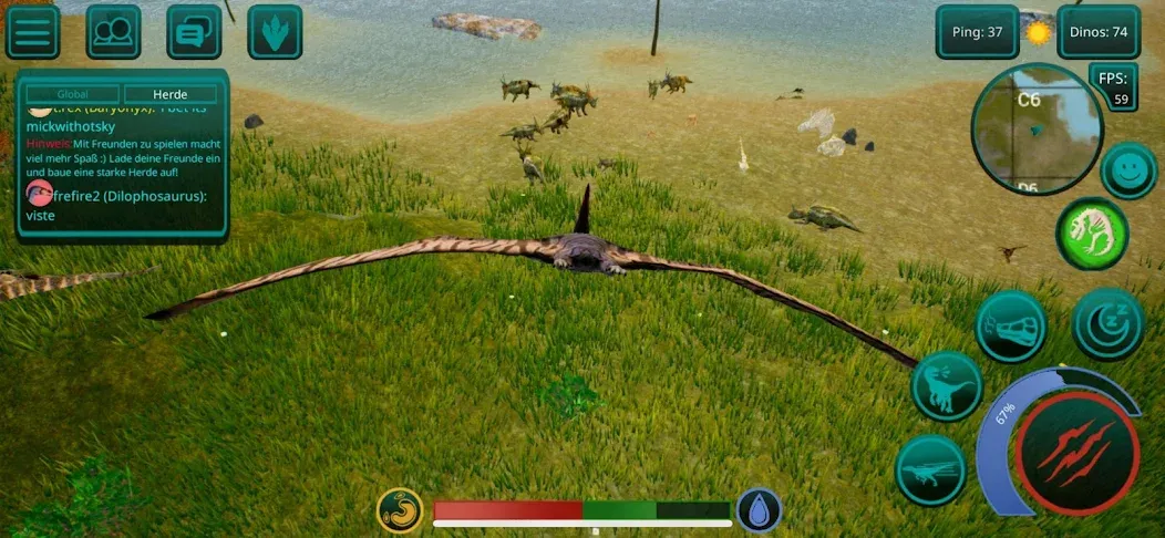 Взлом The Cursed Dinosaur Isle: Game  [МОД Menu] — последняя версия apk на Андроид screen 4