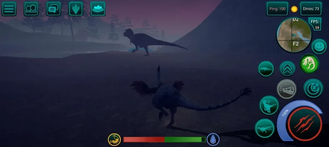 Взлом The Cursed Dinosaur Isle: Game  [МОД Menu] — последняя версия apk на Андроид screen 5