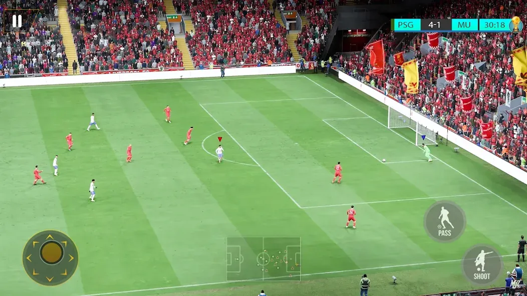 Скачать взлом World football 2024 offline  [МОД Меню] — стабильная версия apk на Андроид screen 1