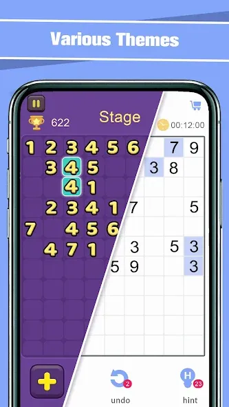 Взломанная Match Ten — Relax Number Game (Матч Тен)  [МОД Много монет] — полная версия apk на Андроид screen 3