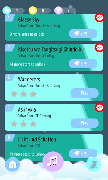 Скачать взломанную Anime Tokyo Ghoul  [МОД Unlocked] — полная версия apk на Андроид screen 2