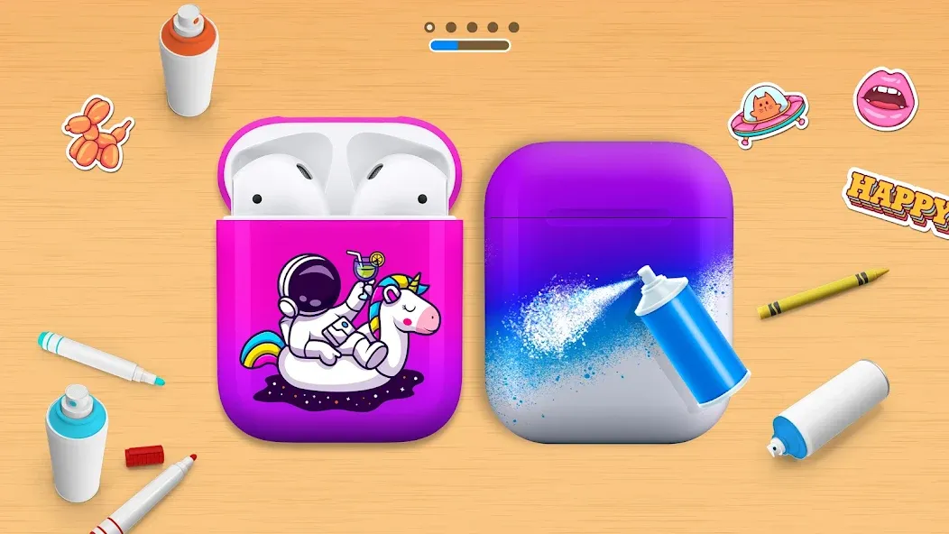 Взломанная Phone Case DIY  [МОД Бесконечные деньги] — полная версия apk на Андроид screen 2