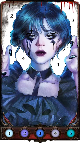 Взлом Dark, Horror Color by Number  [МОД Все открыто] — последняя версия apk на Андроид screen 5