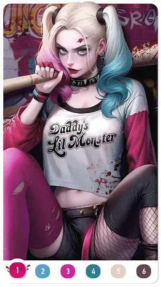 Скачать взлом Clown Color, Paint by number  [МОД Много денег] — последняя версия apk на Андроид screen 1
