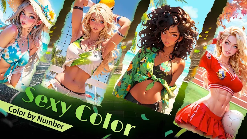 Скачать взлом Adult Sexy Coloring Games  [МОД Бесконечные деньги] — последняя версия apk на Андроид screen 3