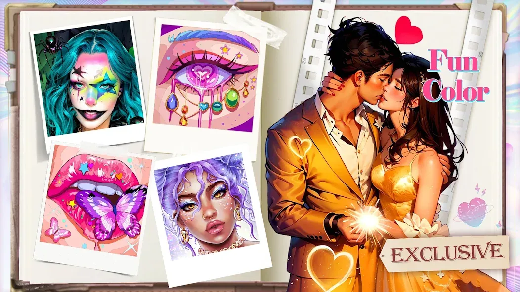 Скачать взломанную Fun Color:Happy Coloring games  [МОД Unlimited Money] — последняя версия apk на Андроид screen 4