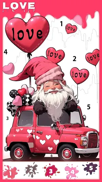 Взломанная Paint Color: Color by number  [МОД Много денег] — полная версия apk на Андроид screen 3
