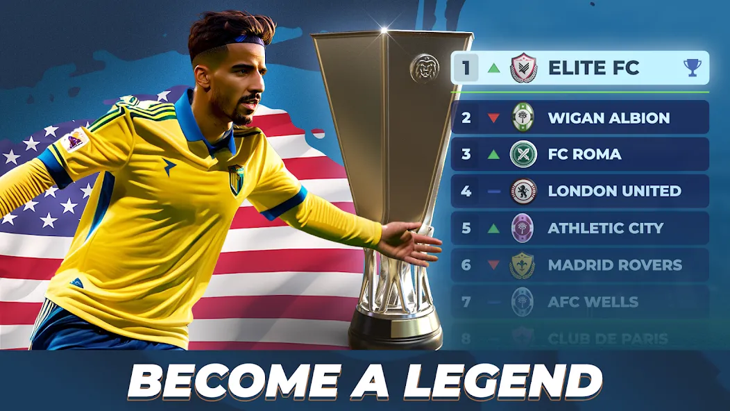 Скачать взломанную Soccer — Matchday Manager 24 (Матчдей Футбольный Менеджер 2023)  [МОД Меню] — стабильная версия apk на Андроид screen 5