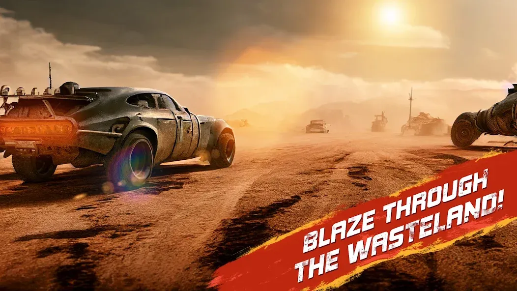 Скачать взломанную Road Warrior: Nitro Car Battle (Роуд Ворриор Нитро)  [МОД Много денег] — полная версия apk на Андроид screen 1