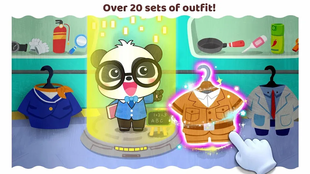 Скачать взлом Baby Panda's Town: My Dream  [МОД Mega Pack] — стабильная версия apk на Андроид screen 5