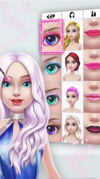 Скачать взломанную Fashion Makeover Stylist Game  [МОД Unlocked] — полная версия apk на Андроид screen 4