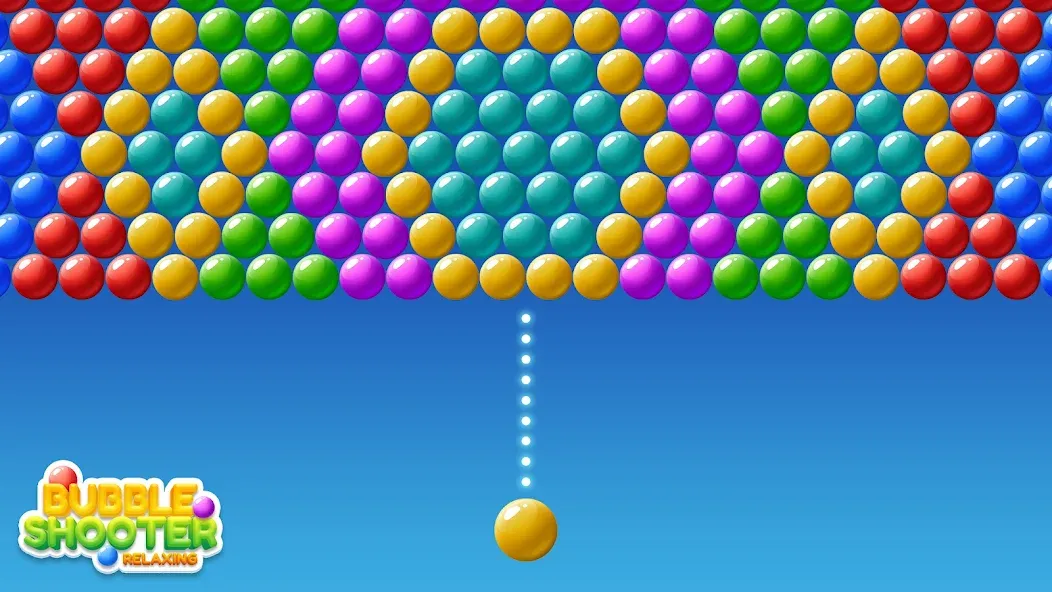 Скачать взломанную Bubble Shooter Relaxing (Бабл Шутер Релаксинг)  [МОД Бесконечные монеты] — последняя версия apk на Андроид screen 4