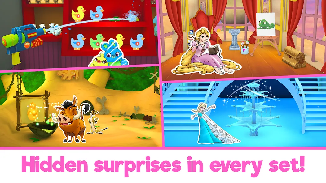 Взломанная Disney Coloring World (Дисней)  [МОД Много денег] — полная версия apk на Андроид screen 4