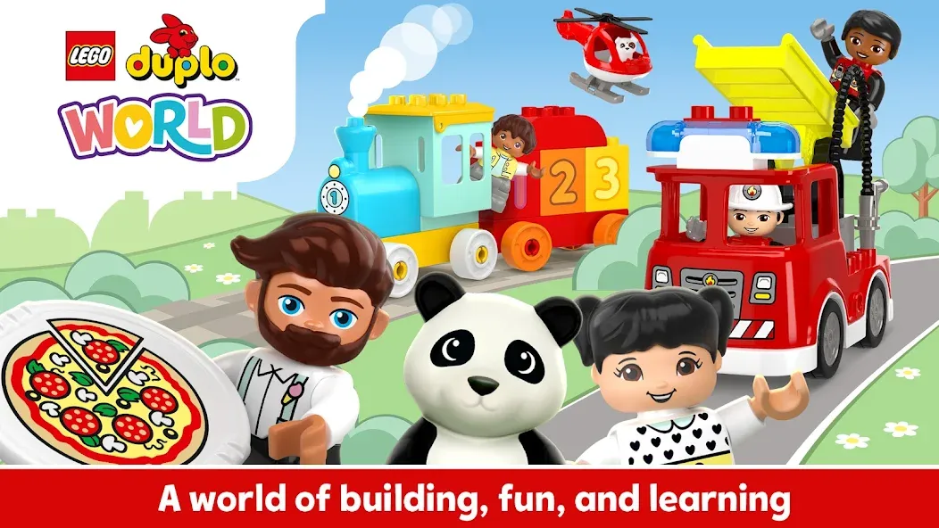 Скачать взлом LEGO® DUPLO® WORLD (ЛЕГО ДУПЛО МИР)  [МОД Бесконечные деньги] — стабильная версия apk на Андроид screen 1