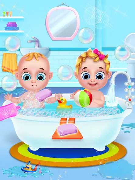 Скачать взломанную Mom Babysitting Game  [МОД Много денег] — полная версия apk на Андроид screen 4