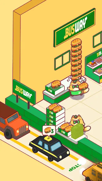 Взлом Cat Snack Bar: Cute Food Games (Кэт Снэк Бар)  [МОД Unlimited Money] — последняя версия apk на Андроид screen 1
