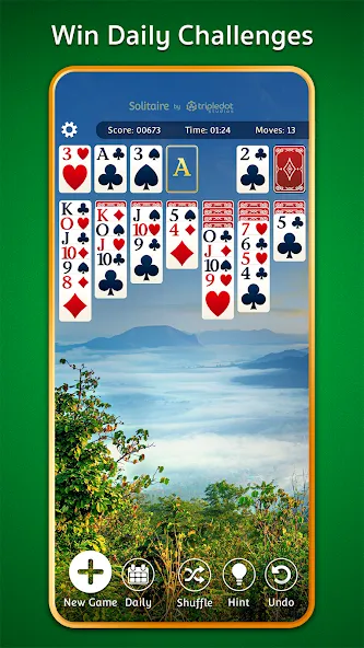 Взломанная Solitairescapes (Солитерэскейпс)  [МОД Много монет] — полная версия apk на Андроид screen 5