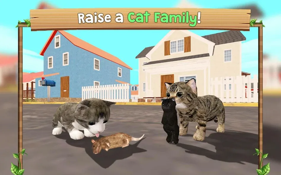 Взлом Cat Sim Online: Play with Cats  [МОД Все открыто] — последняя версия apk на Андроид screen 1