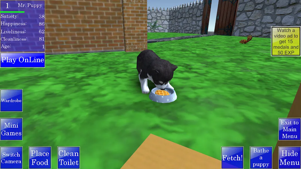 Взлом Cute Pocket Puppy 3D (Сьют Покет Паппи 3Д)  [МОД Menu] — последняя версия apk на Андроид screen 1